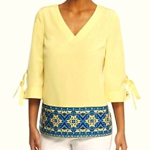 NWT The Limited Tie Sleeve Top